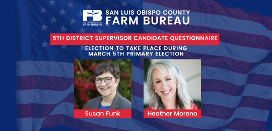 San Luis Obispo County Farm Bureau - Susan Funk vs Heather Moreno ...